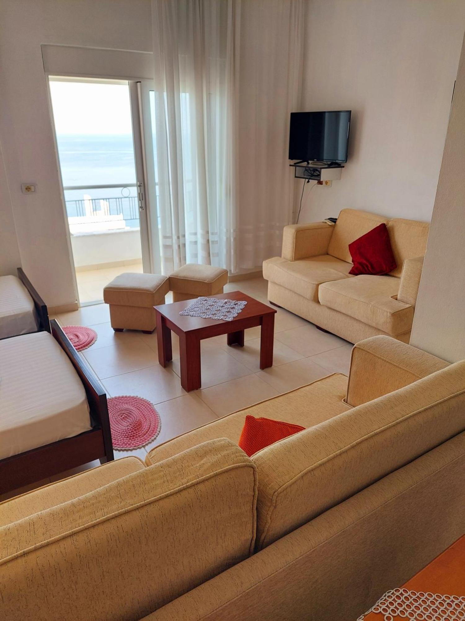 Makla Apartman Saranda Szoba fotó