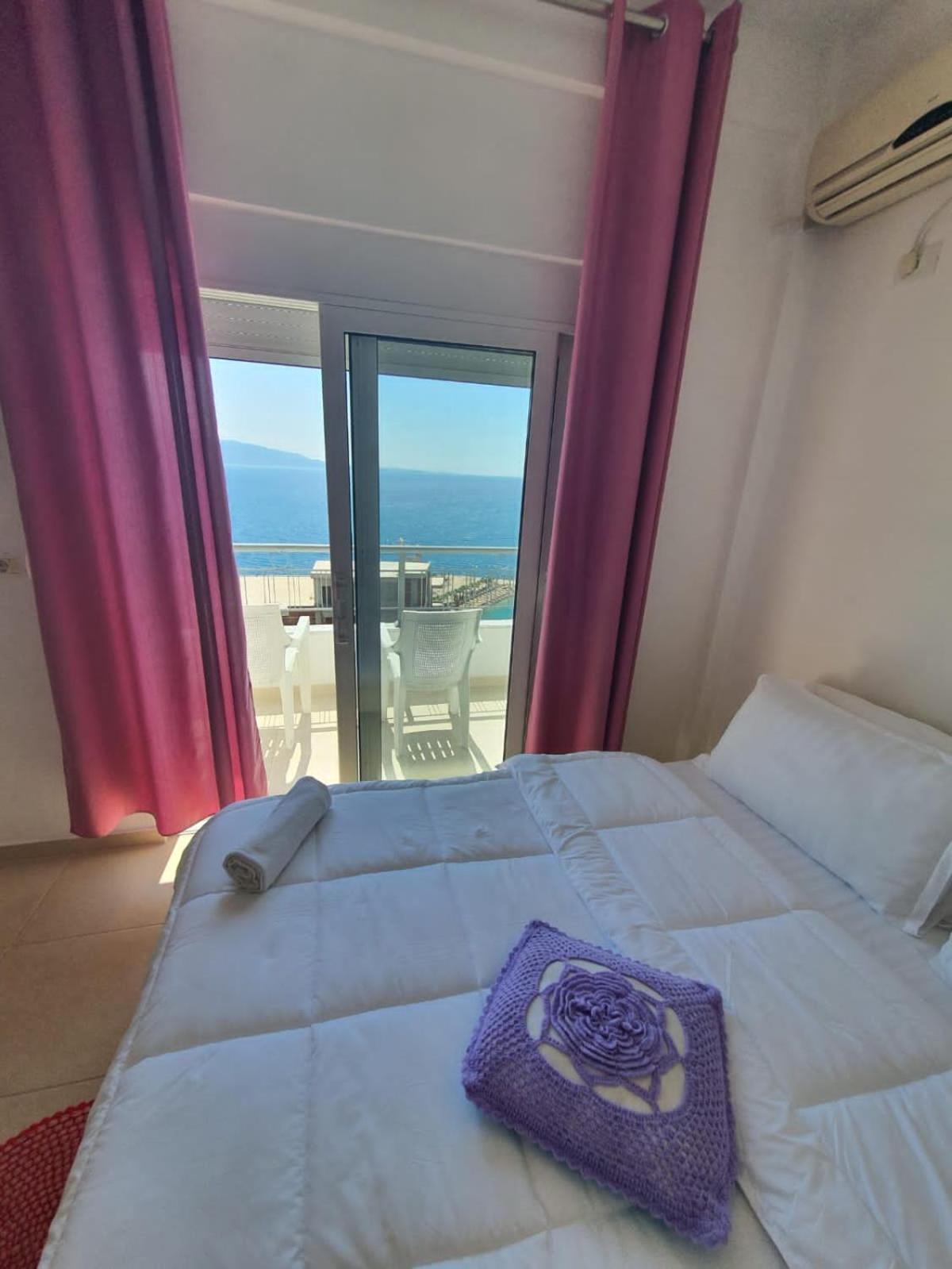 Makla Apartman Saranda Szoba fotó